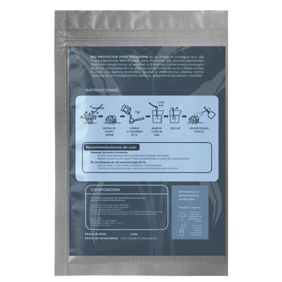 Protector Biológico Post Poda/Frío 30g - Kona Frost (Rinde 20L o 1000 m²)