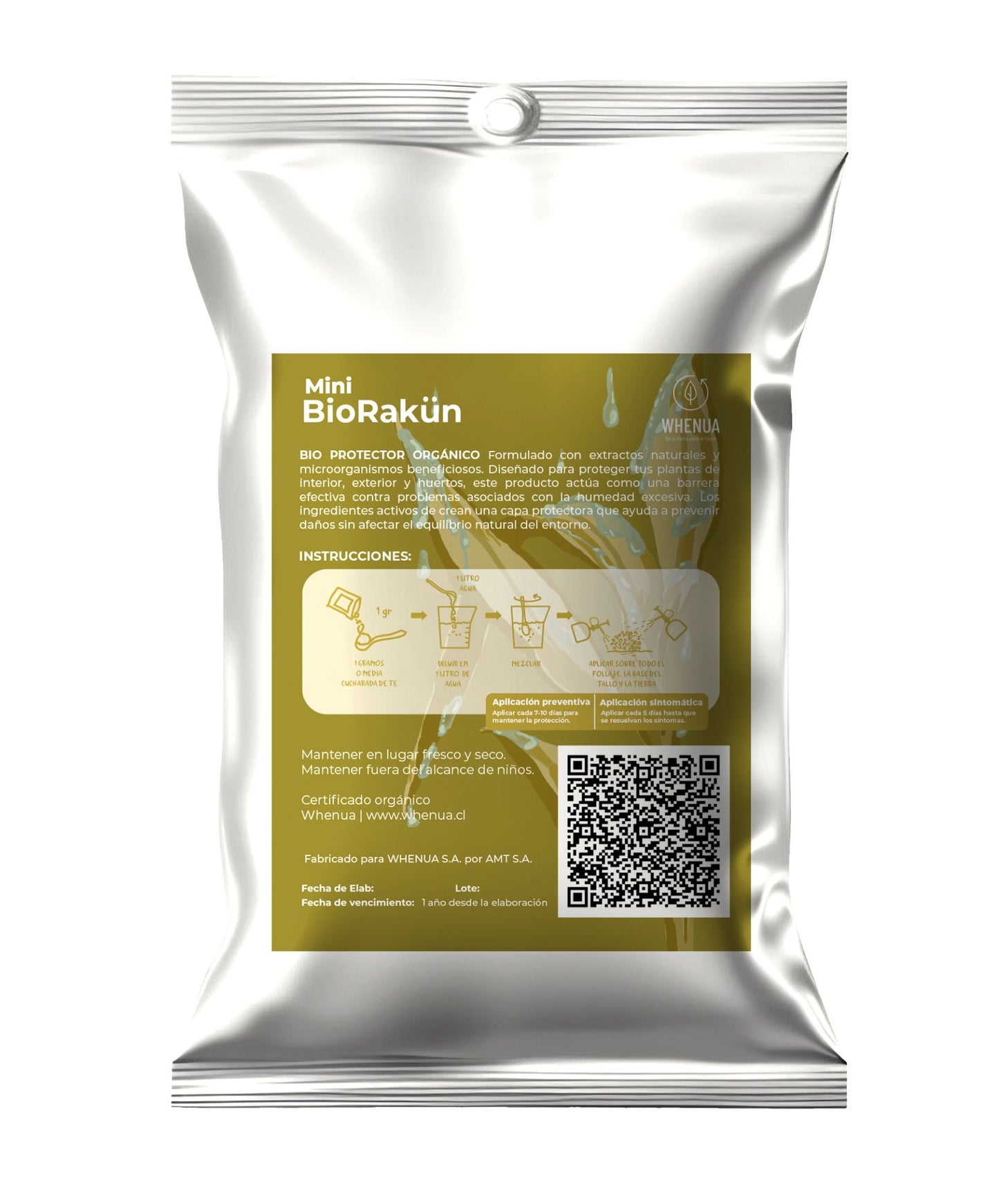 Fungicida – Bio Rakun (10 g | 6,5 L o 330 m²)