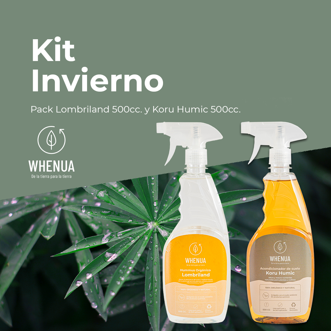 Kit Invierno para Plantas – Acondicionador + Humus de Lombriz