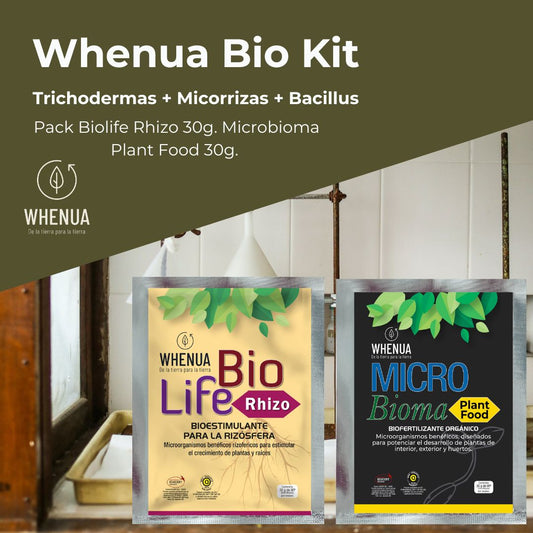 Trichodermas + Micorrizas: Whenua Bio Kit
