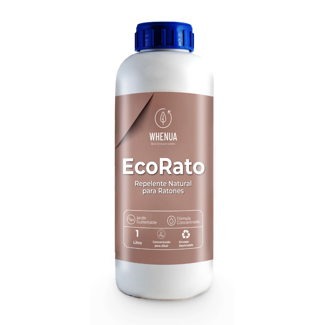 EcoRato – Repelente Natural para Ratones (1L - uso exterior)