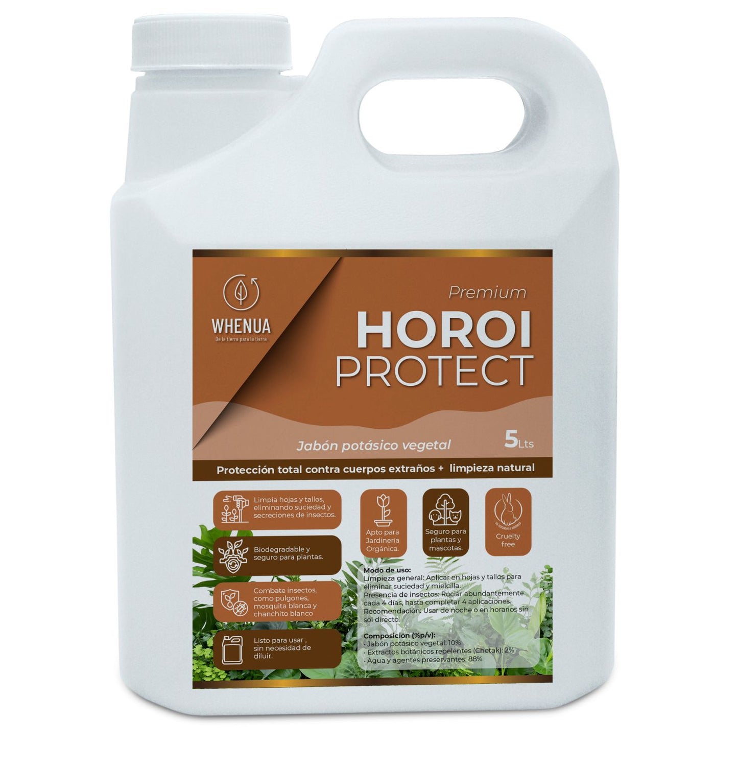 Horoi Protect Neem 5L – Limpiador y Protección Natural para Hojas (Formato Profesional)