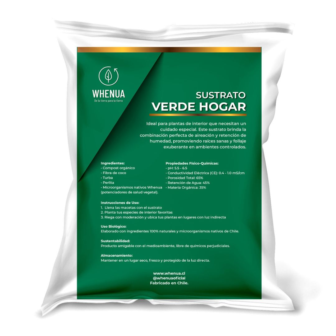 Sustrato para Plantas de Interior 6L – Whenua Verde Hogar