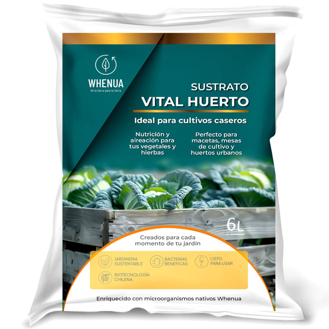 Fertilizante Completo para Huertos 6L - Sustrato Vital Huerto