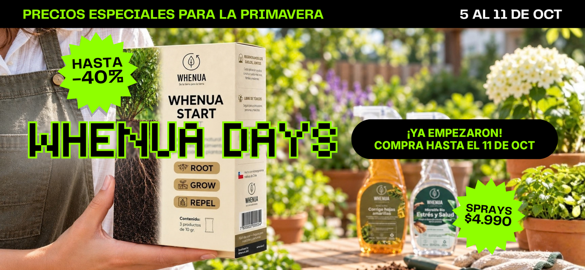 Whenua Days del 5 al 11 de octubre: hasta 40% de descuento y sprays a $4.990