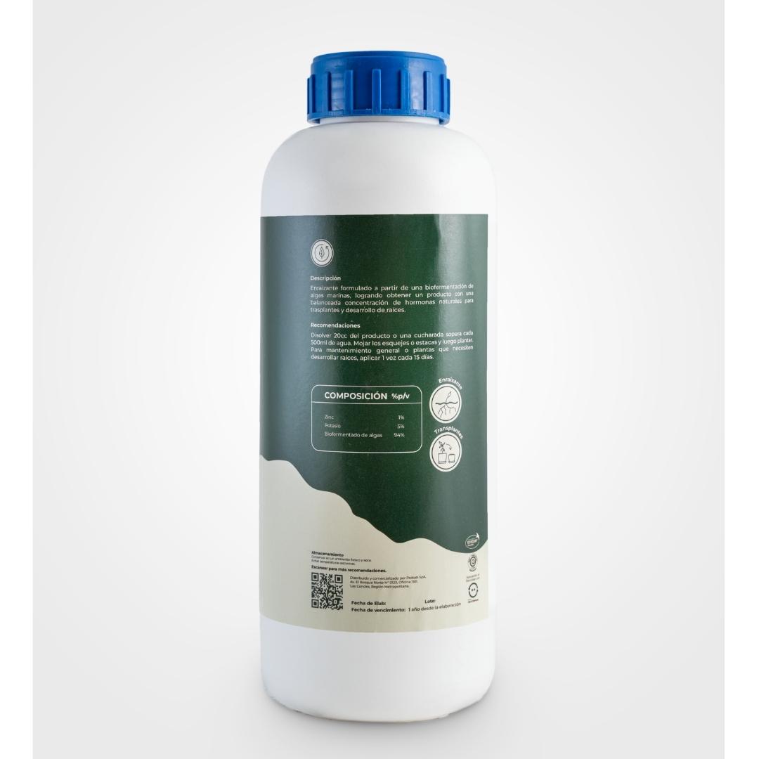 Uso de Microlife Bio Root de Whenua, enraizante natural para trasplantes