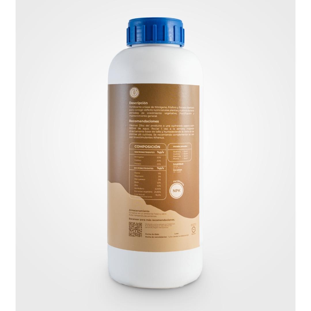 Fertilizante NPK 500cc – Mix Full Jardín (Rinde 30 plantas)