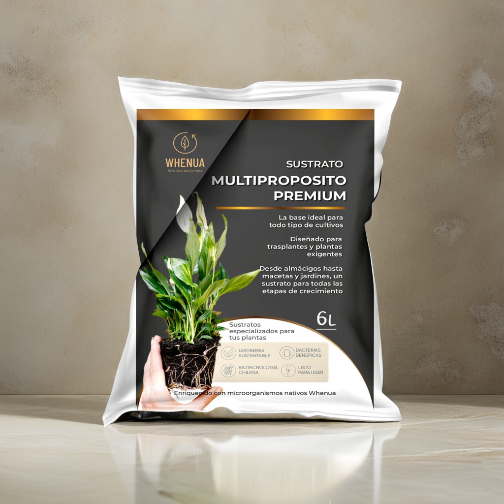 Sustrato premium listo para saber cómo trasplantar plantas sin dañar las raíces