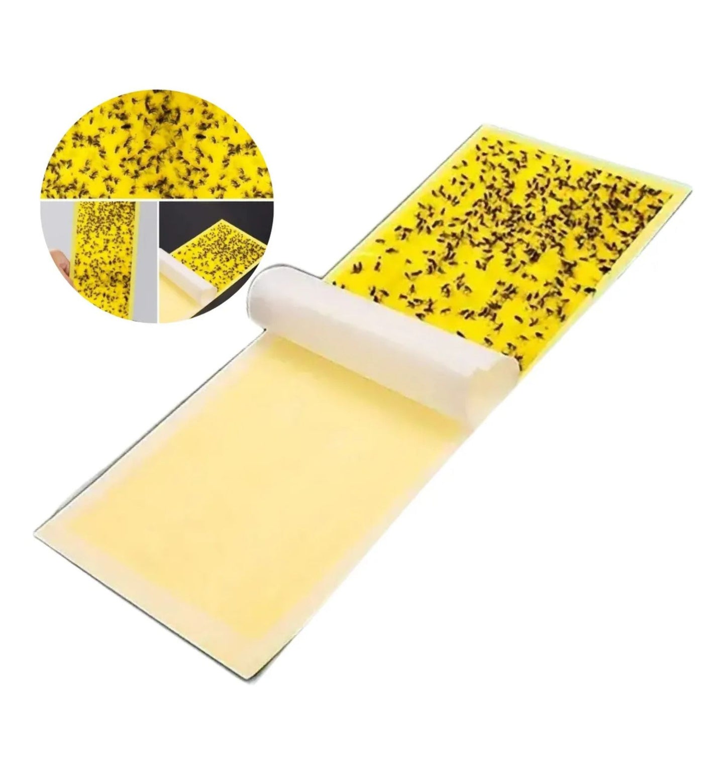 Trampas Adhesivas Amarillas 10u – Mosquitas y Plagas Voladoras