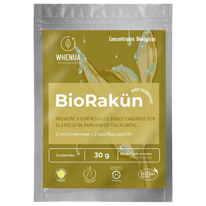 Bio Rakun — Control Biológico de Hongos en Hojas y Raíces