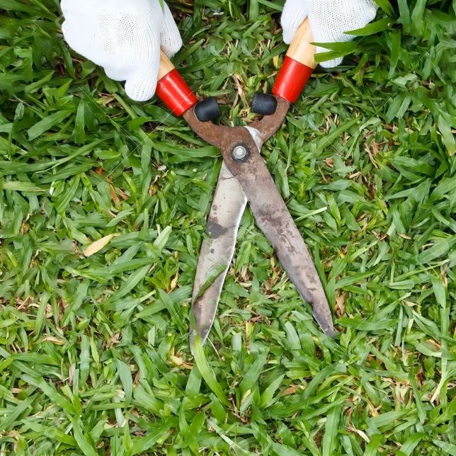 Tijera Jardinera Makawa 12” para Podar Pasto y Arbustos