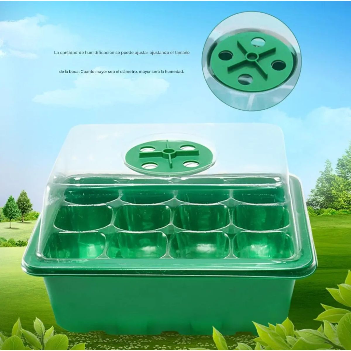 Pack De 3 Germinadores Para Semilleros Domésticos De Inverna