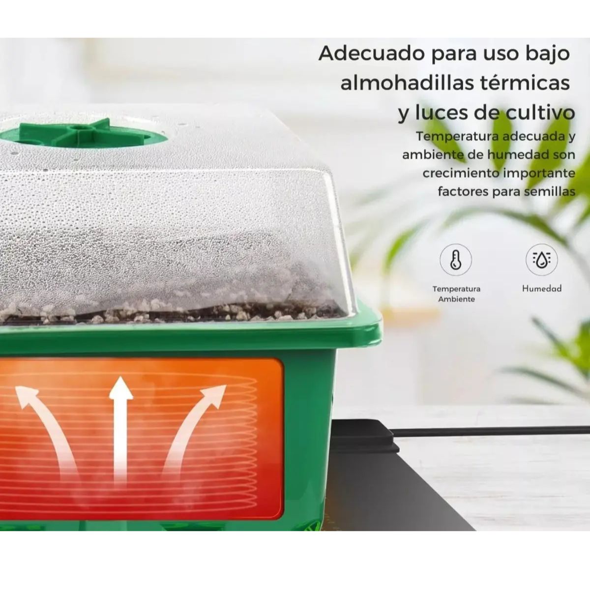 Pack De 3 Germinadores Para Semilleros Domésticos De Inverna