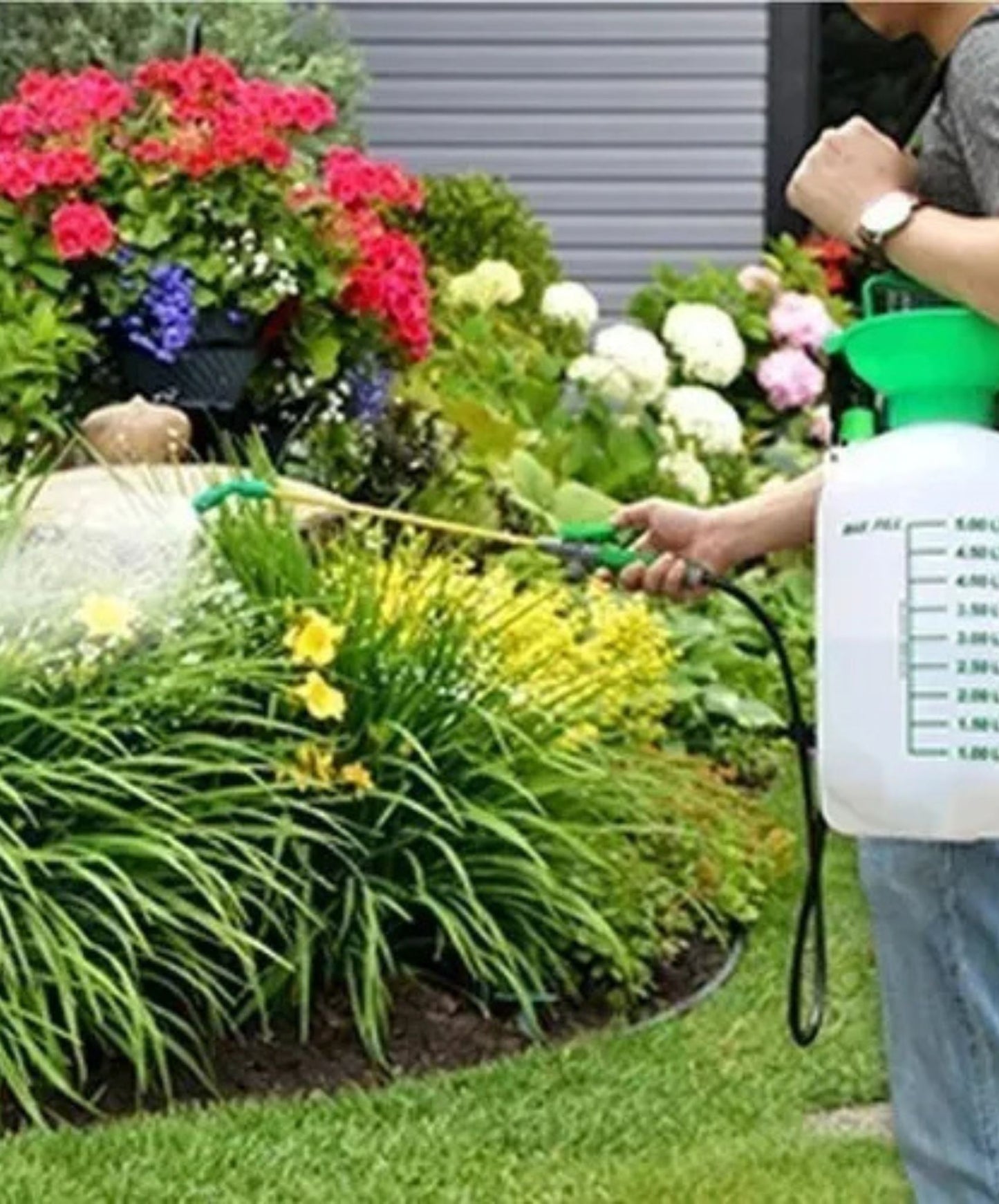 Pulverizador Manual 5L | Fumigador a Presión para Jardín y Huerto