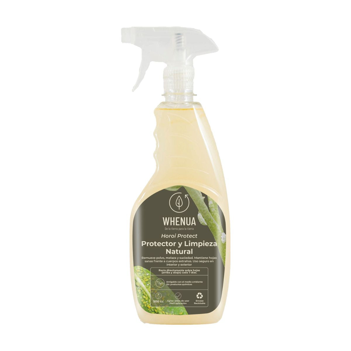 Horoi Protect 500 cc con gatillo pulverizador, jabón potásico vegetal listo para usar en hojas y tallos