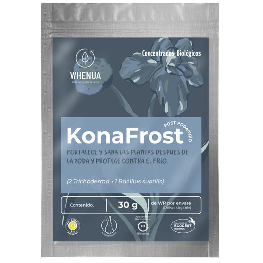 Protector Biológico Post Poda/Frío 30g  - Kona Frost (Rinde 20L o 1000 m²)