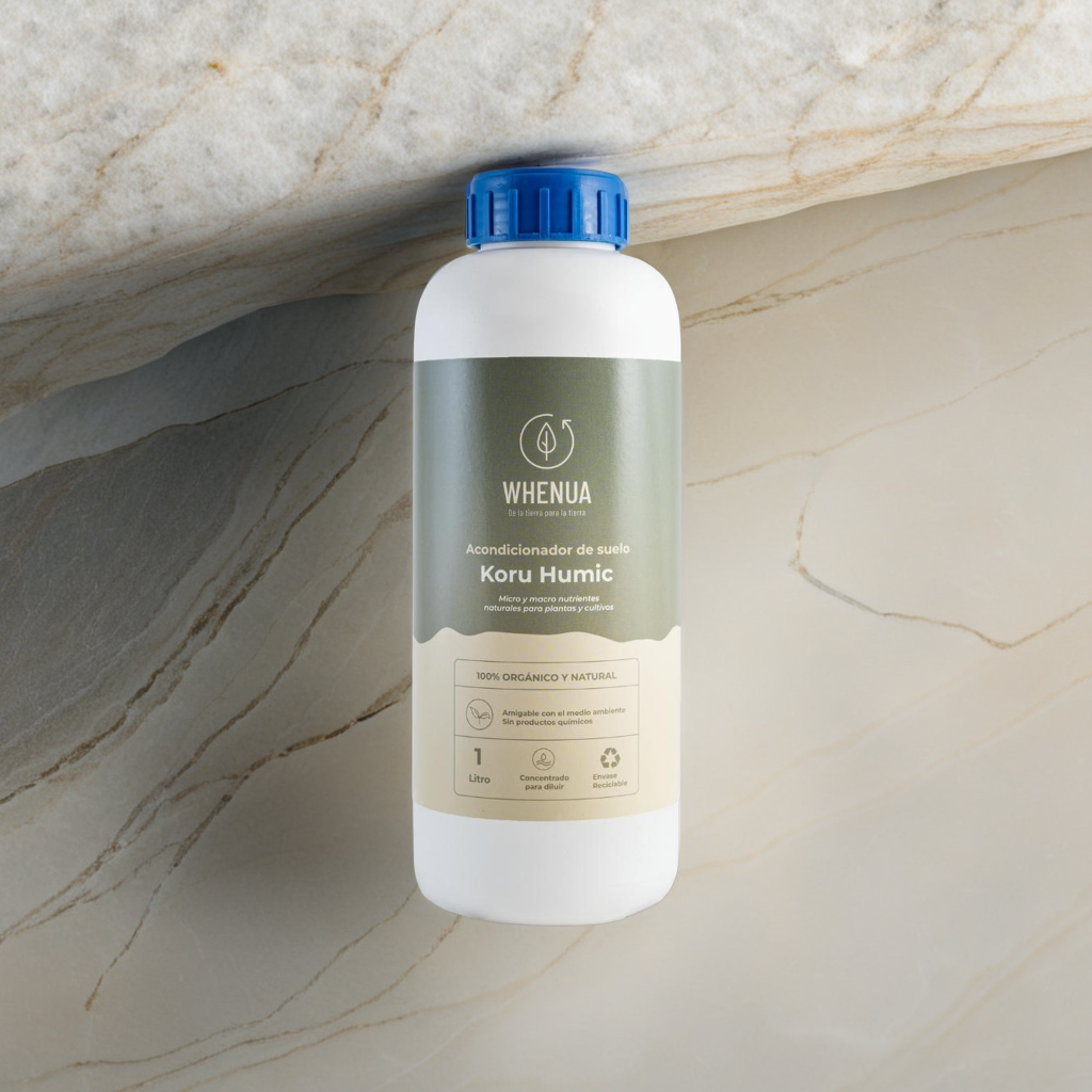 Koru Humic – Acondicionador de Suelo 1L (Recupera Suelos Débiles)