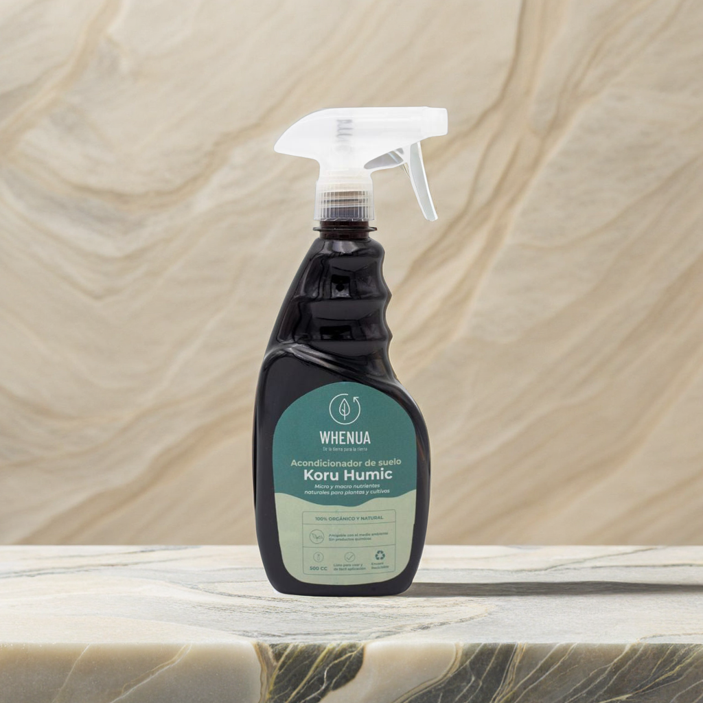 Koru Humic – Acondicionador de Suelo 500cc (Recupera Suelos Débiles)