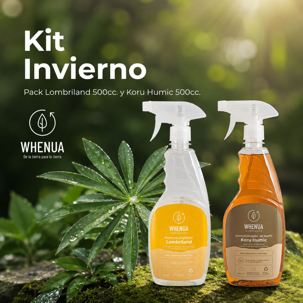 Pack Invierno para Plantas — Acondicionador + Humus de Lombriz