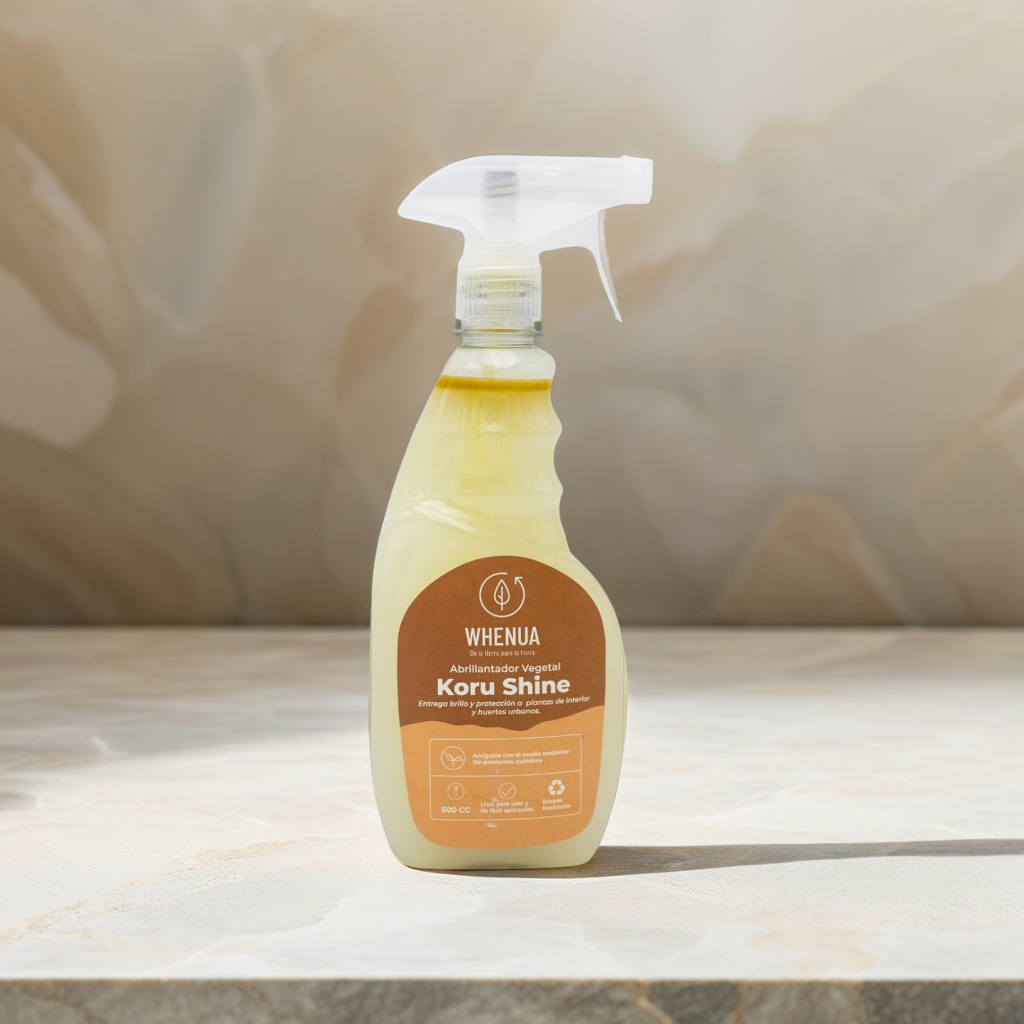 Koru Shine – Abrillantador Natural para Hojas 500cc (Brillo y limpieza)