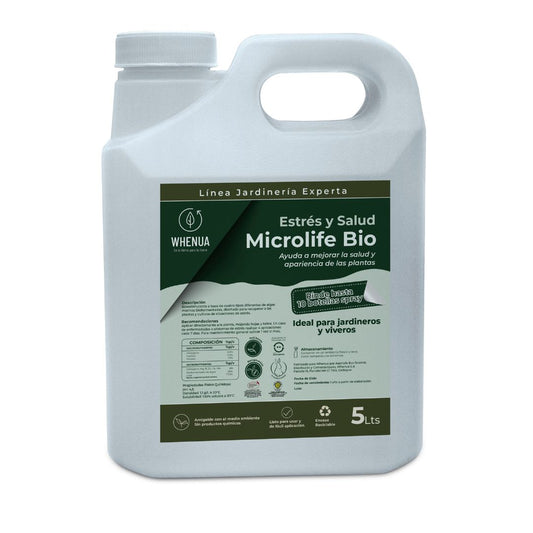 Bioestimulante para Plantas Estresadas 5L – Microlife Bio (Rinde hasta 300 plantas)