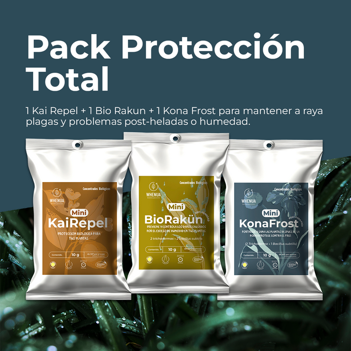 Pack Plagas y Hongos — Protección Biológica (3 x 10 g)