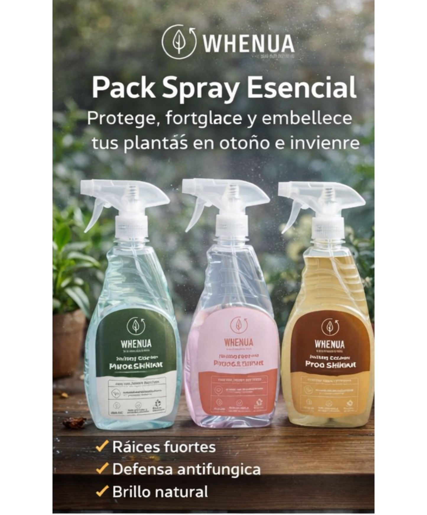 Pack Tropicales – Fertilizante, Recuperador y Brillo