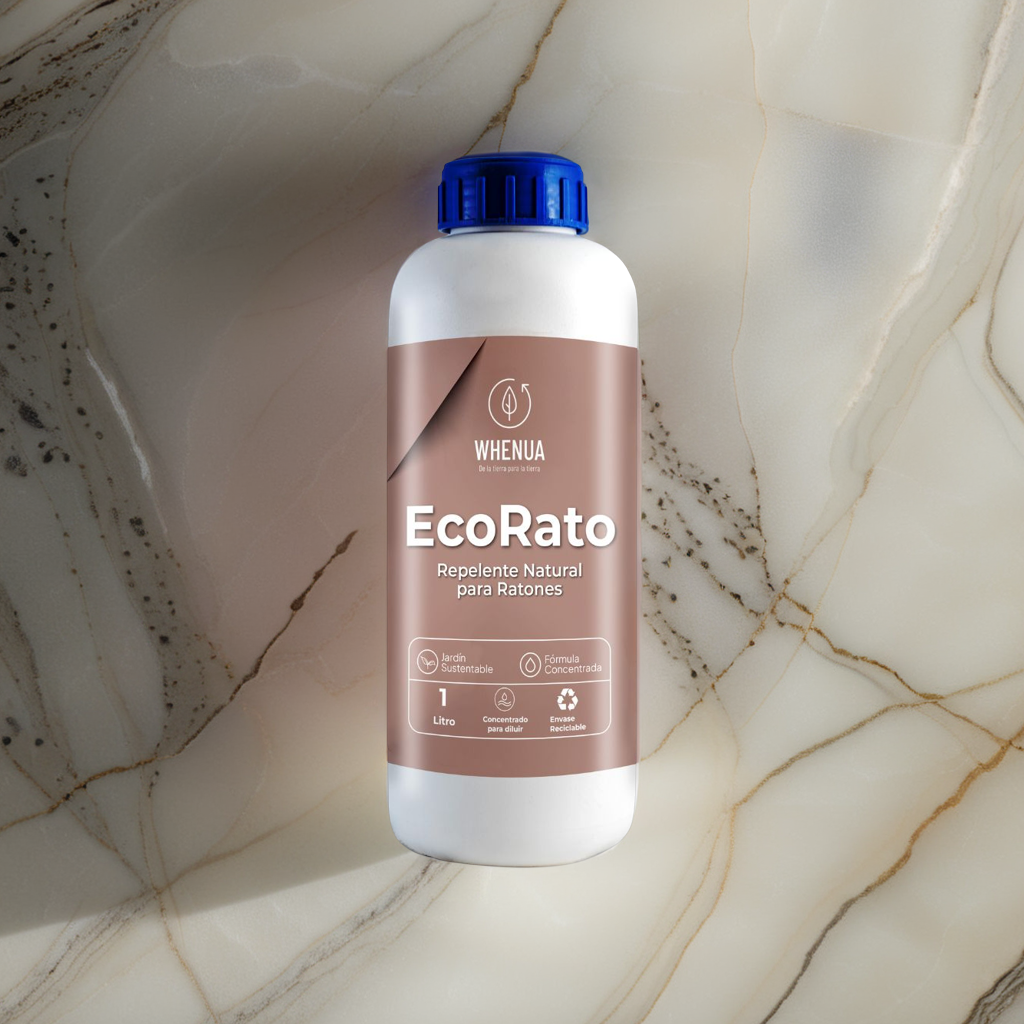 EcoRato – Repelente Natural para Ratones (1L - uso exterior)