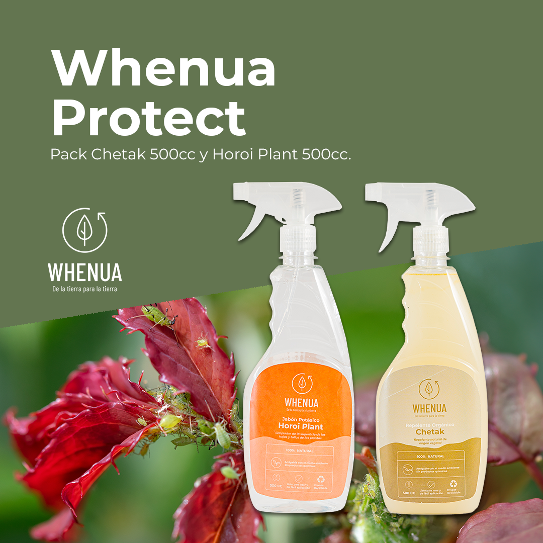 Pack Whenua Protect: Insecticida Natural + Jabón Potásico Vegetal