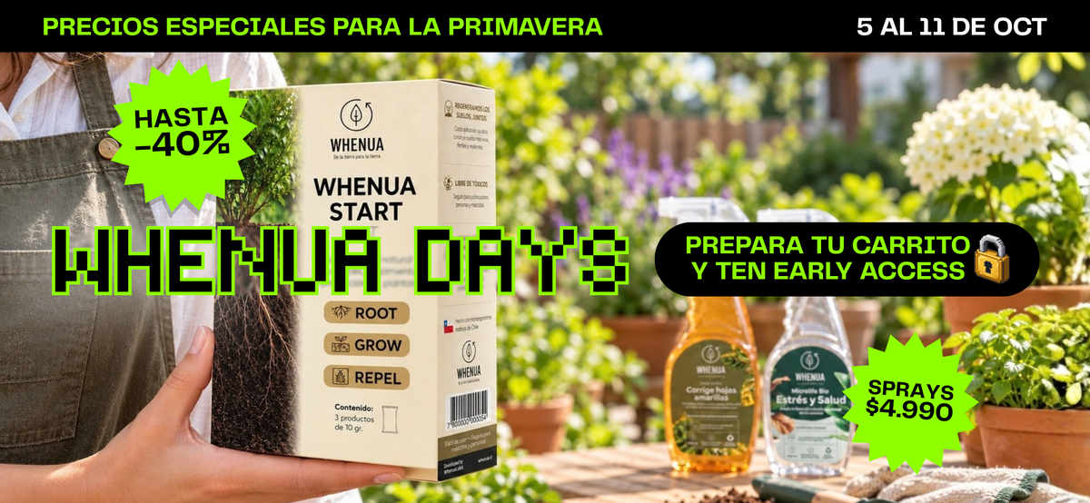 Whenua Days del 5 al 11 de octubre: hasta 40% de descuento y sprays a $4.990
