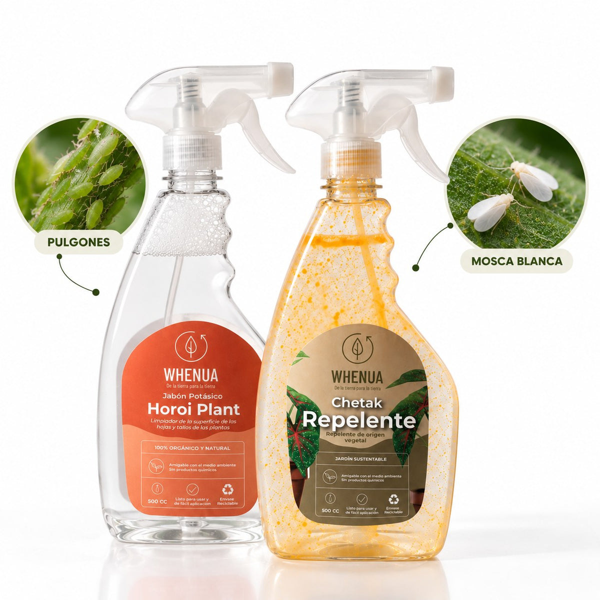 Pack Adiós Pulgones y Mosca Blanca — Chetak + Jabón Potásico Horoi