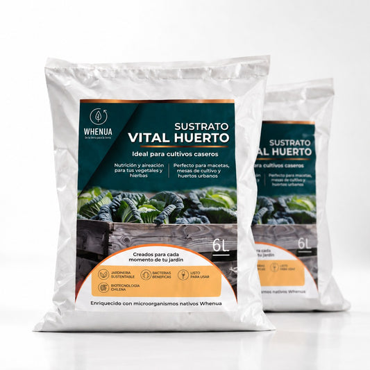 Pack Huerto Productivo — Sustrato Especial para Cultivos en Casa