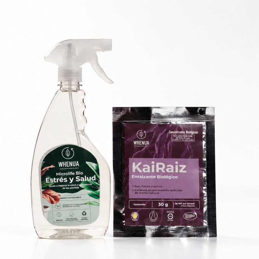 Pack Planta Débil o Recién Trasplantada — Kai Raíz + Microlife Bio