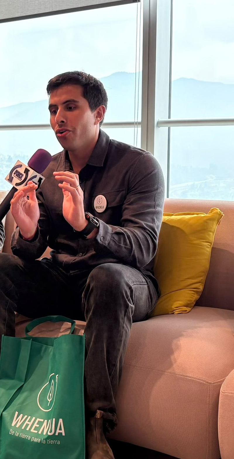 Nicolás, fundador de Whenua